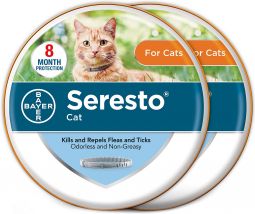 Seresto Flea & Tick Collar for Cats 2 PACK